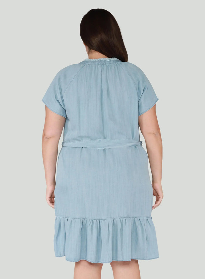 Tencel Chambray Dress Acorn Home + Apparel
