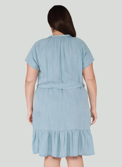 Tencel Chambray Dress Acorn Home + Apparel