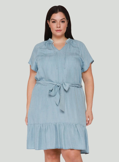 Tencel Chambray Dress Acorn Home + Apparel