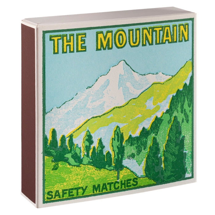 The Mountain Square Safety Matches
