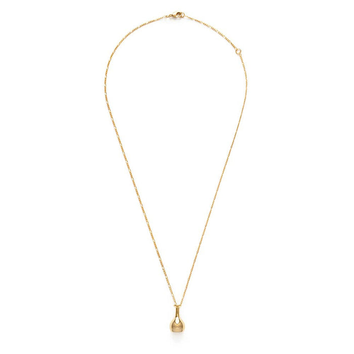 Tiny Ancient Vessel Pendant Necklace