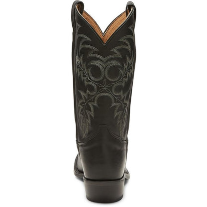 Tony Lama Segar Black Cowhide Western Boot
