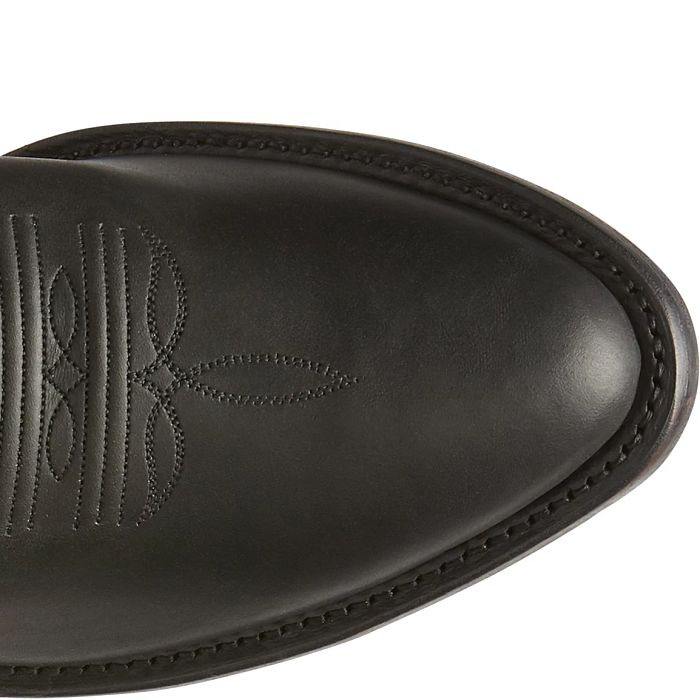 Tony Lama Segar Black Cowhide Western Boot