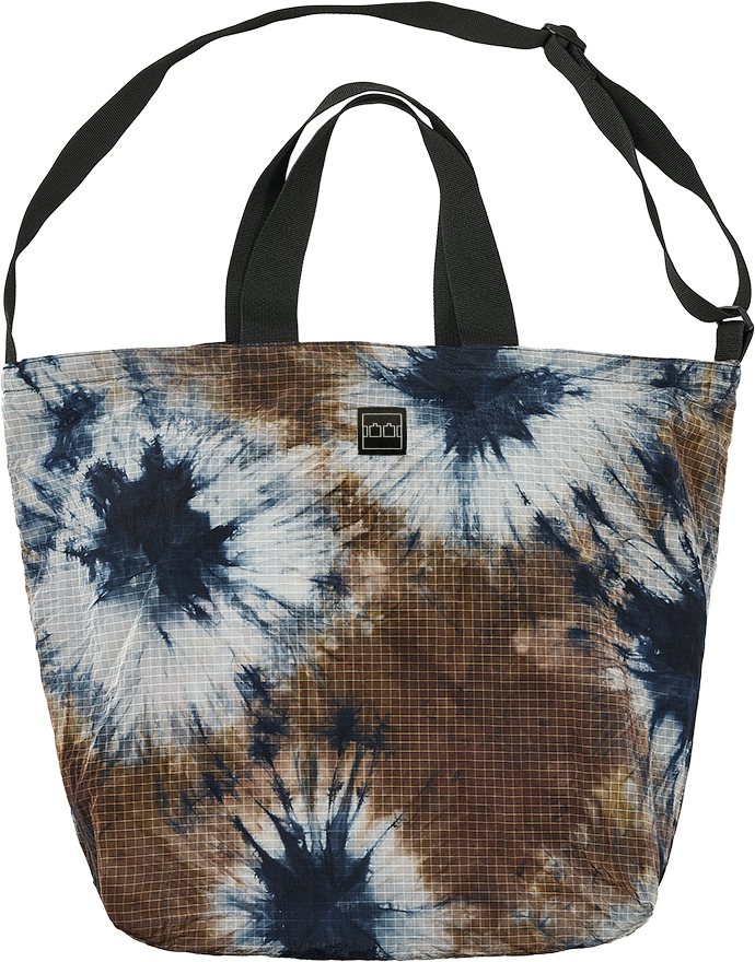TTT RIPSTOP PACKABLE COURIER BAG SEA SMOKE / RUST