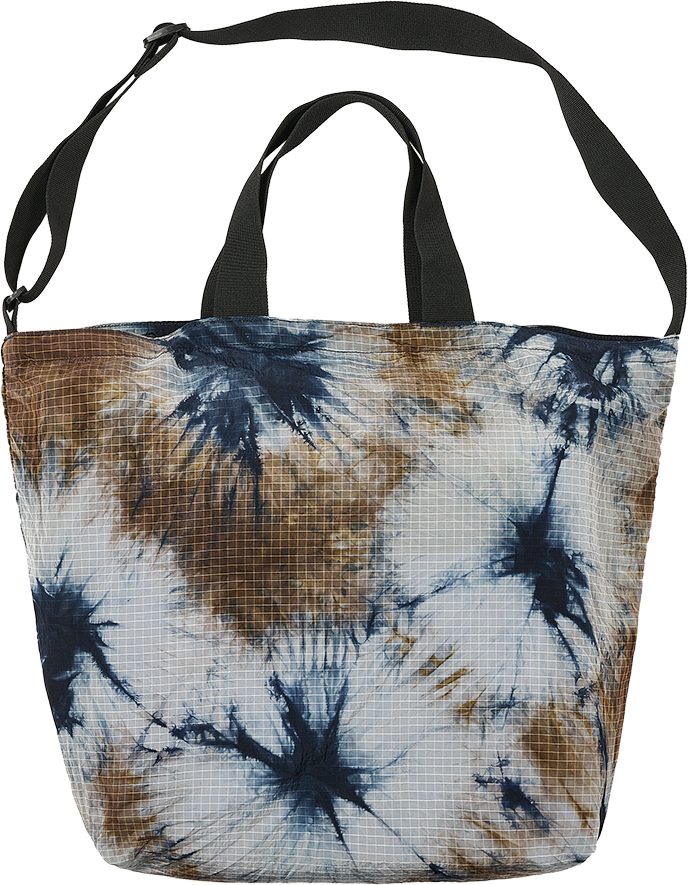 TTT RIPSTOP PACKABLE COURIER BAG SEA SMOKE / RUST