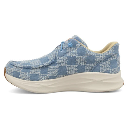 Twisted X Women's Feather X Casual Shoe in Denim & Distressed Denim
