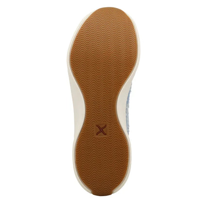Twisted X Women's Feather X Casual Shoe in Denim & Distressed Denim
