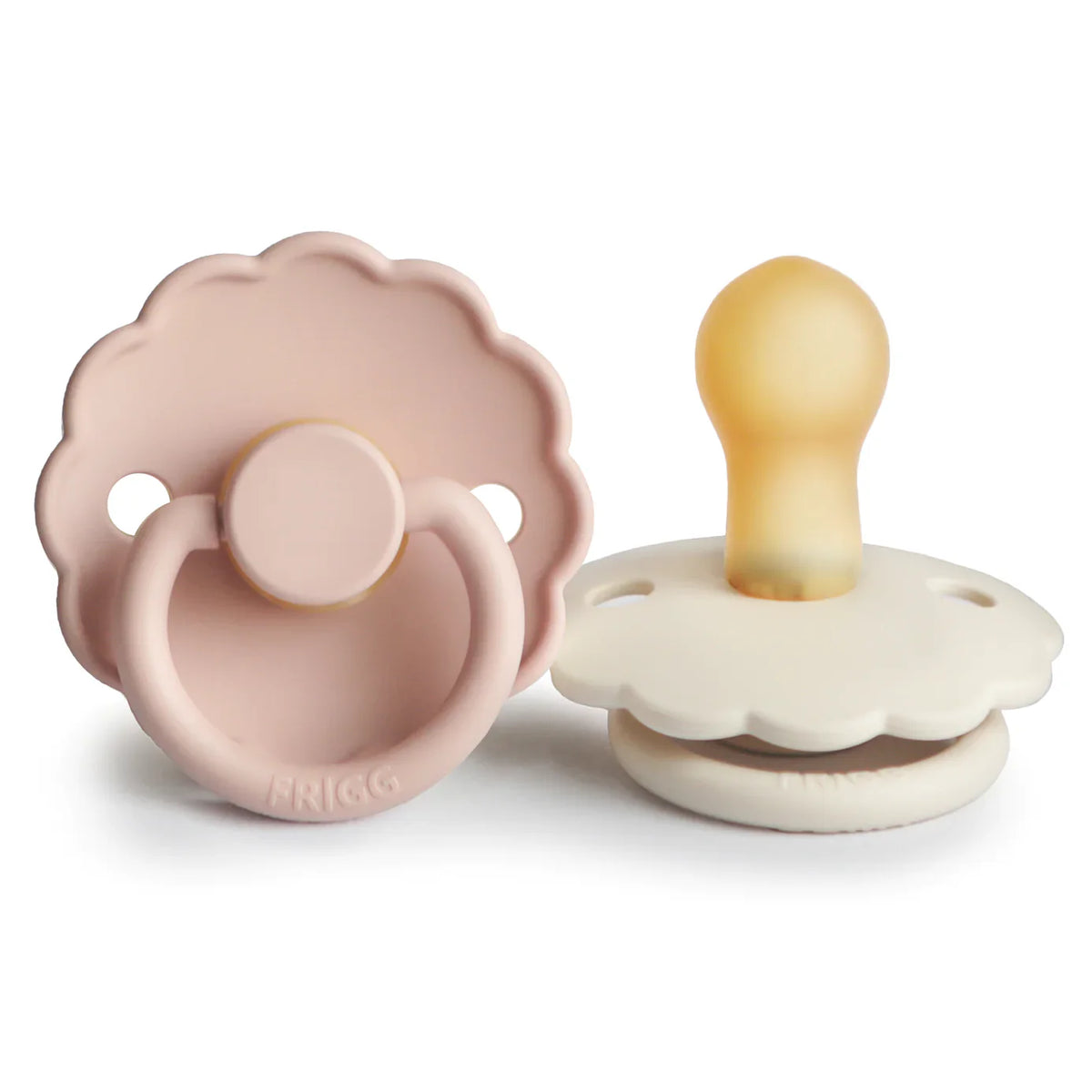 Frigg Daisy Natural Rubber Soother 2 Pack