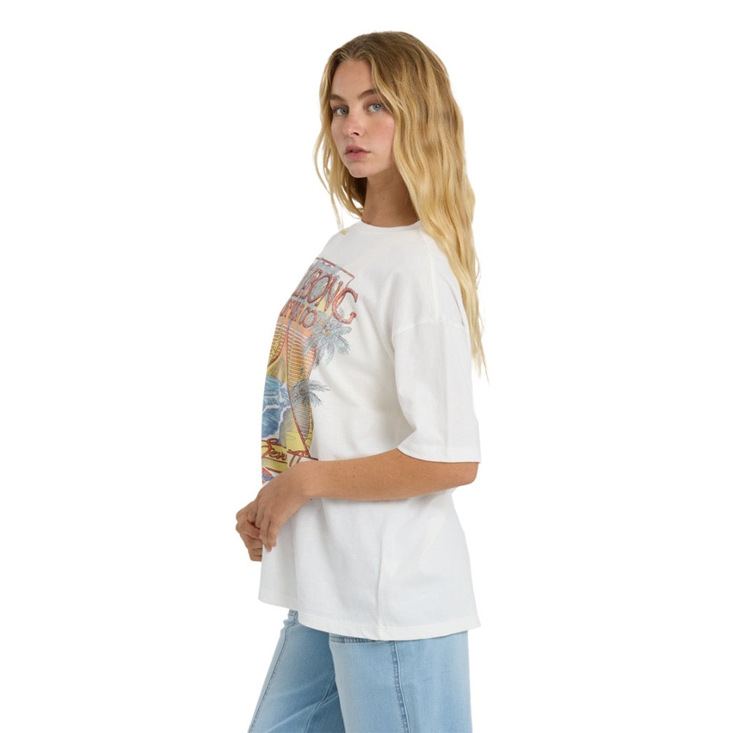 BILLABONG - SUN MEETS SEA TEE | Salt Crystal