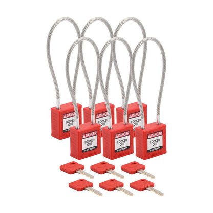 Nylon Padlocks - Mann Supply BradyBrady