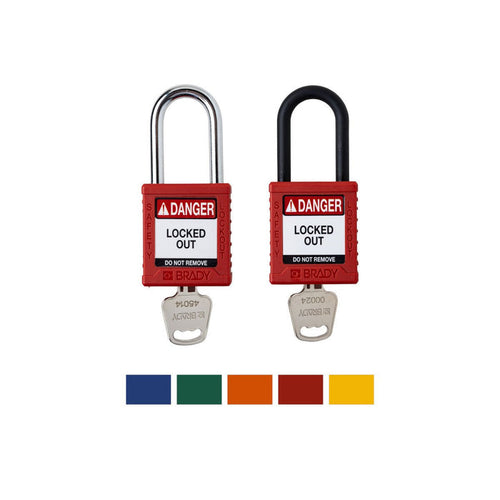 Nylon Padlocks - Mann Supply BradyIndustrial Products
