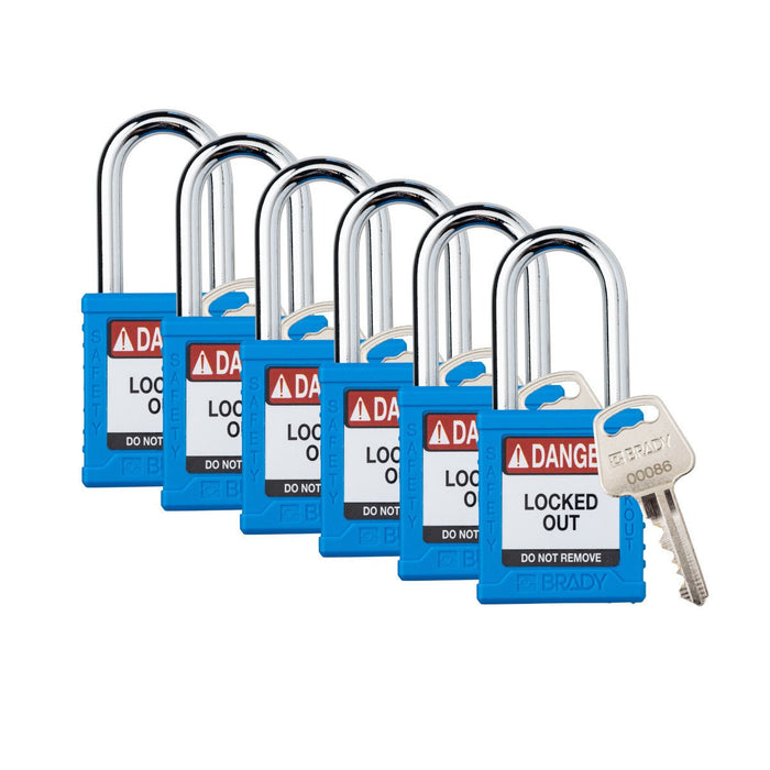 Nylon Padlocks - Mann Supply BradyIndustrial Products