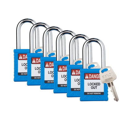 Nylon Padlocks - Mann Supply BradyIndustrial Products