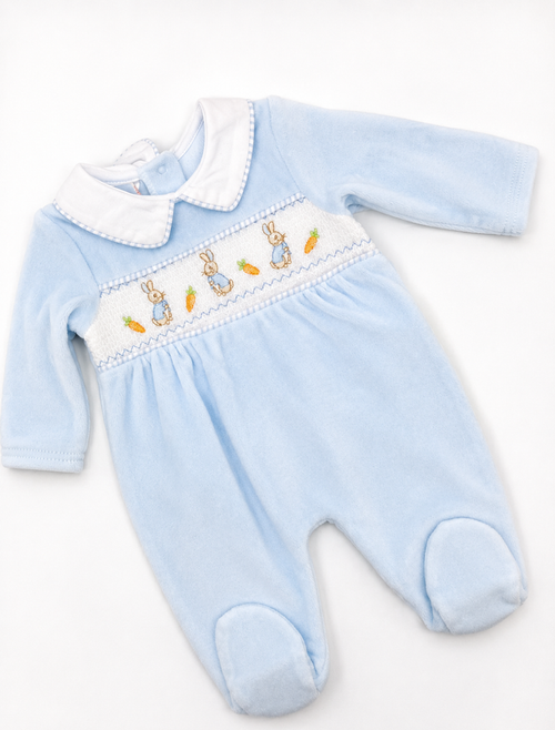 Velour Bunny Onesie