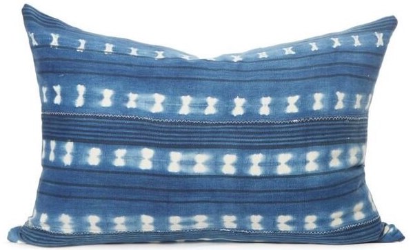 Vintage Indigo Accent Pillow