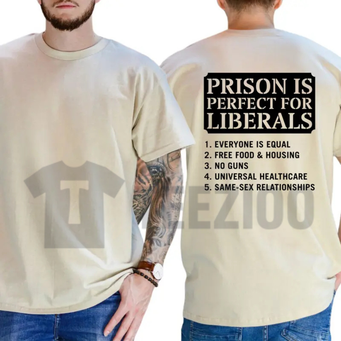 Vintage "Prison Is Perfect For" T-Shirt
