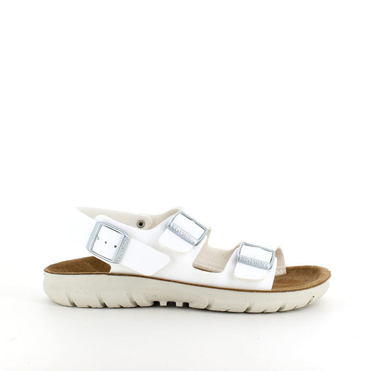 Vit Birkenstock Kano-sandal med halksäkra sulor