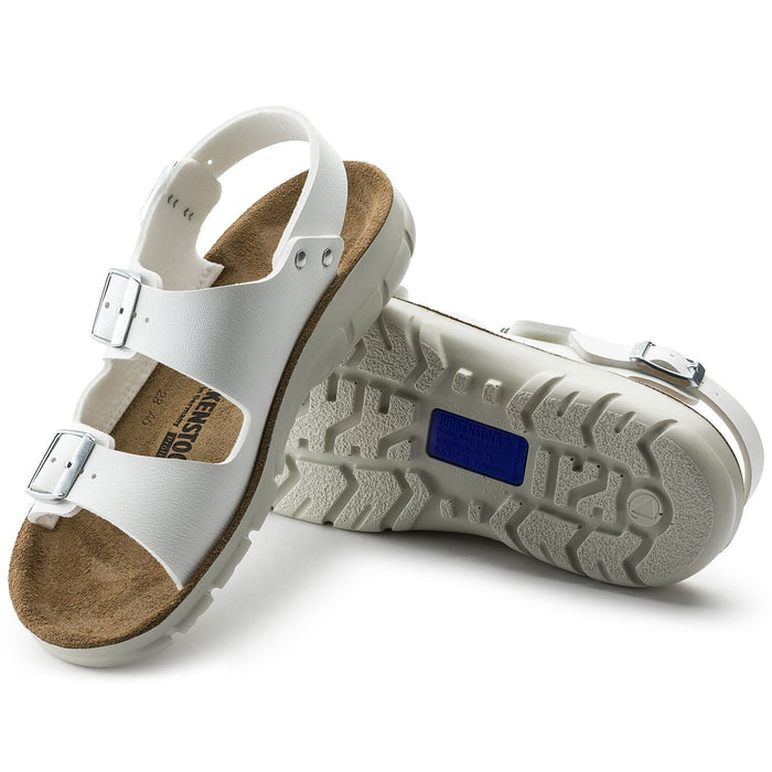 Vit Birkenstock Kano-sandal med halksäkra sulor