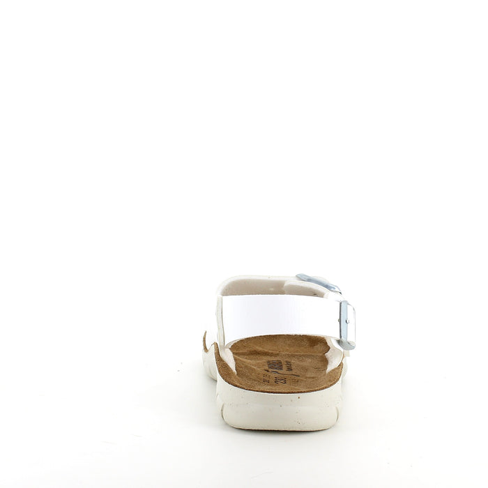 Vit Birkenstock Kano-sandal med halksäkra sulor