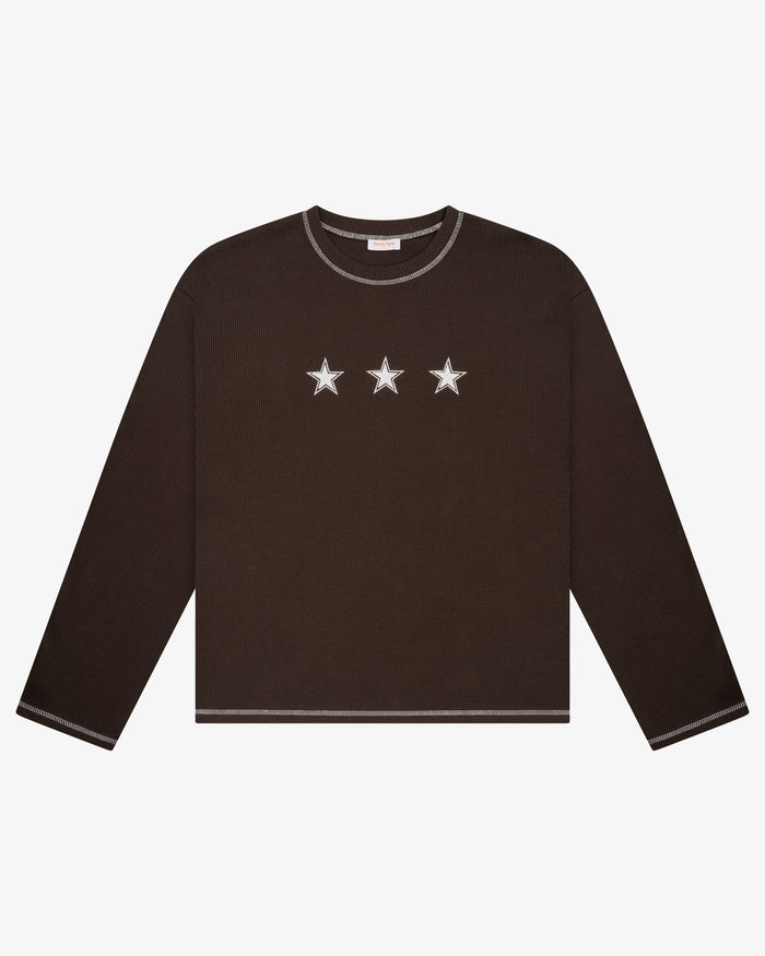 WAFFLE LS - Brown