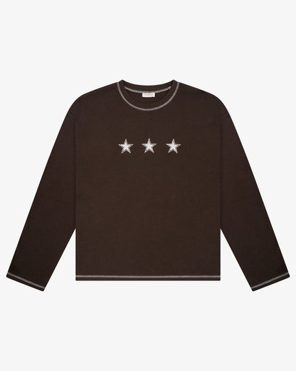 WAFFLE LS - Brown