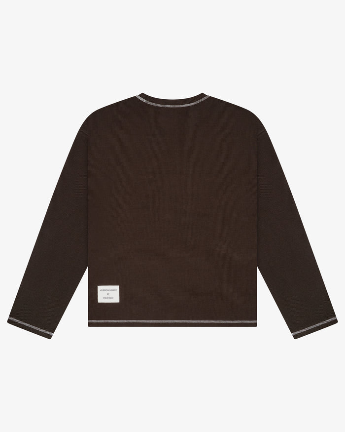 WAFFLE LS - Brown
