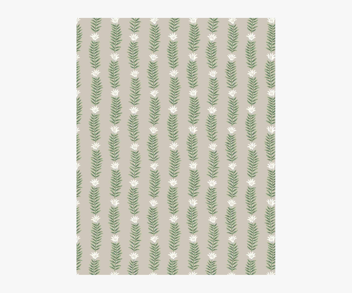 Eden Wallpaper Sample - Linen