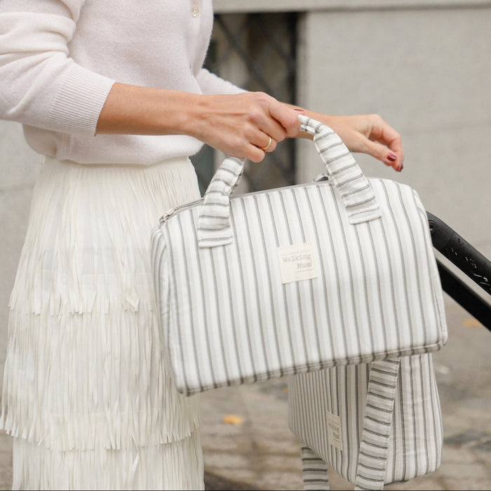Walking Mum - Mini Bag - Botton Stripes - Mabel & Fox