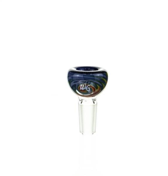 Close-up of Waterhouse Glass 14mm bowl piece 43 glass accessory