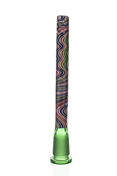 Waterhouse Glass 6 inch worked downstem with 6 slits - premium glass accessory