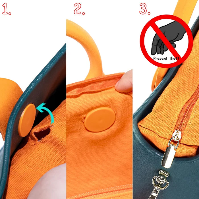 Waterproof EVA tote bags UK colorful FTF Market product