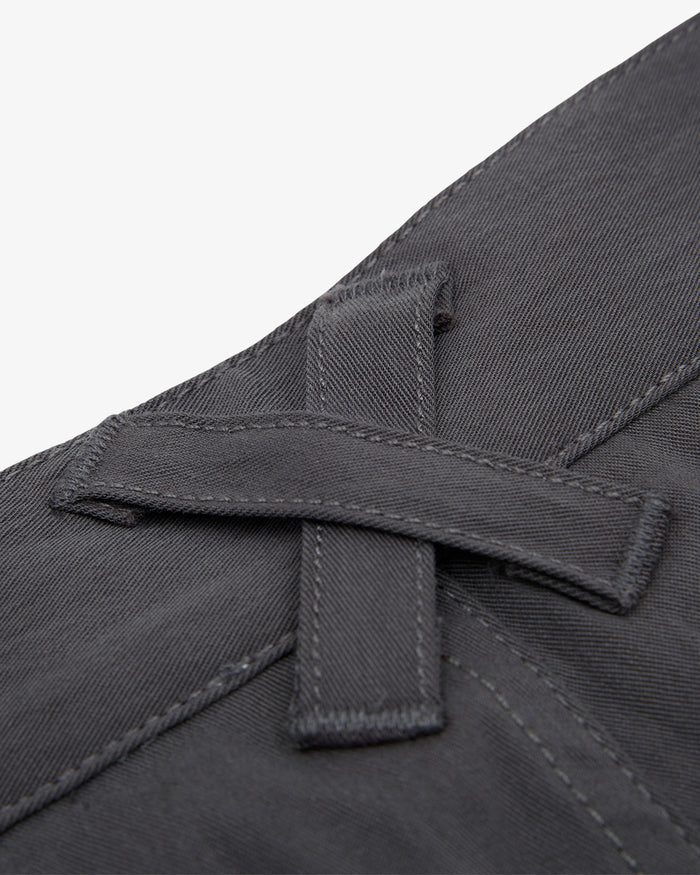 WIDE LEG DRESS PANT - Charcoal