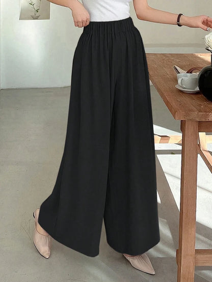 WIDE LEG MAXI TROUSER
