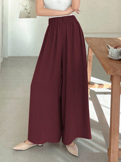 WIDE LEG MAXI TROUSER
