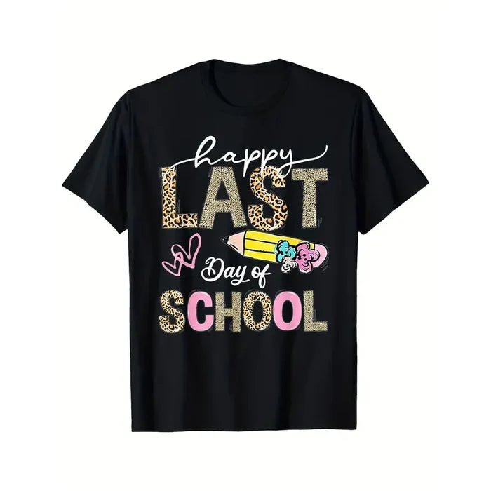 "Wildly Happy" Last Day of School Shirt