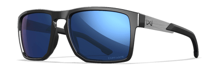Captivate Polarized Blue Mirror Lenses with Gloss Black Frame