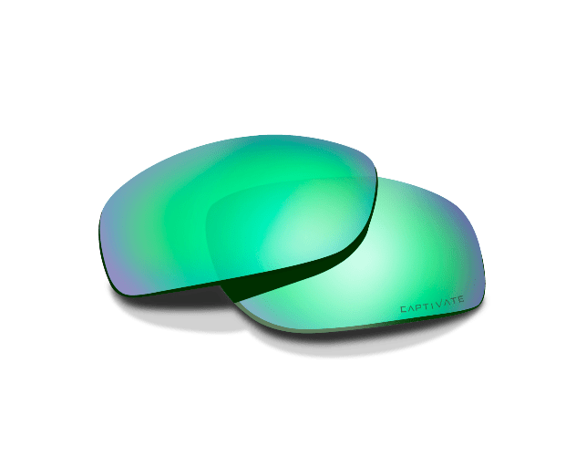 Axe Captivate Polarized Green Mirror Lenses