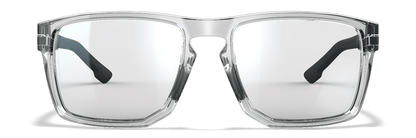 Founder Gloss Crystal Clear with Black Frame