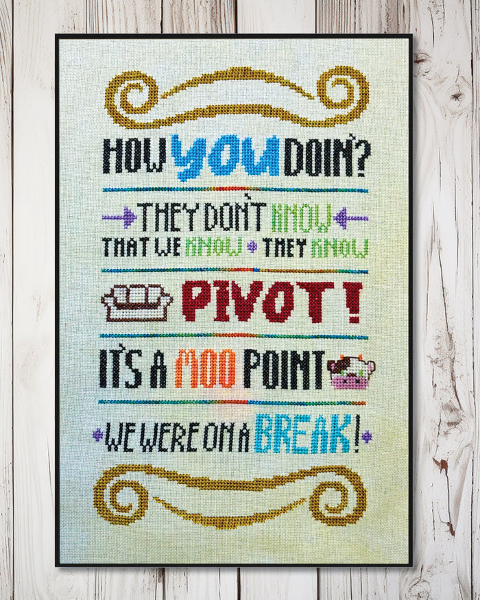 Witty Banter Cross Stitch Pattern