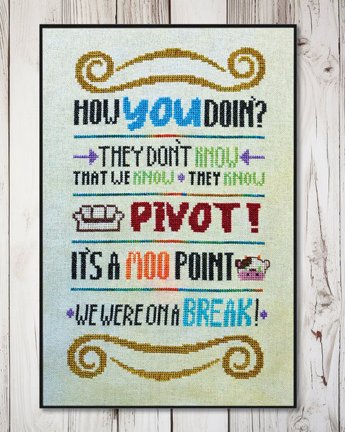 Witty Banter Cross Stitch Pattern