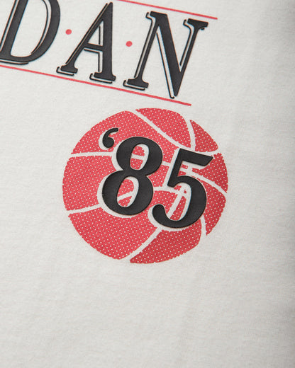 Nike Wmns W J Bball Word Ringer Tee Sail/Track Red T-Shirts Shortsleeve IW0874-133
