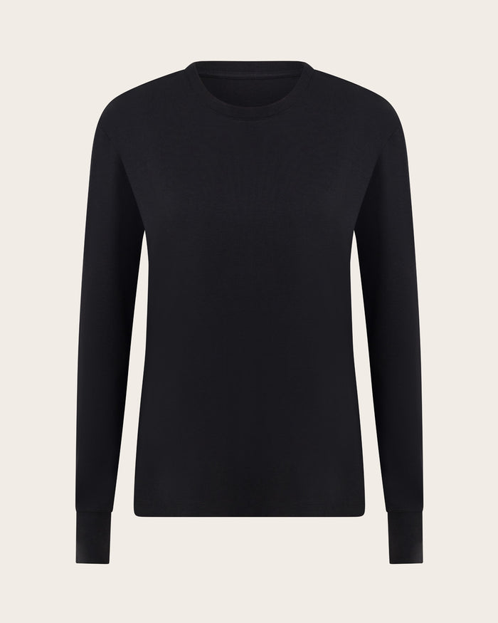 Women's Classic Long Sleeve T-Shirt - Black