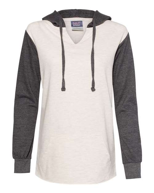 WOMEN'S FRENCH TERRY HOODED PULLOVER