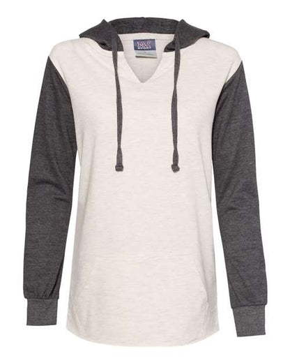 WOMEN'S FRENCH TERRY HOODED PULLOVER