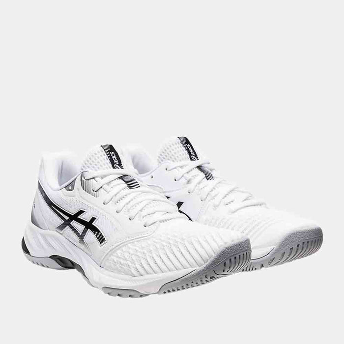 Front view of the Women's Asics Netburner Ballistic FF 3 Volleyball Shoes.