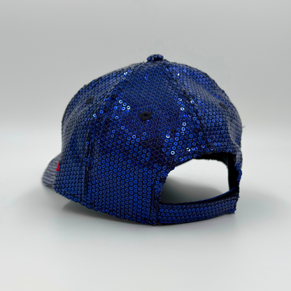 Women's New Era 9FORTY Buffalo Bills Royal Sequin Hat