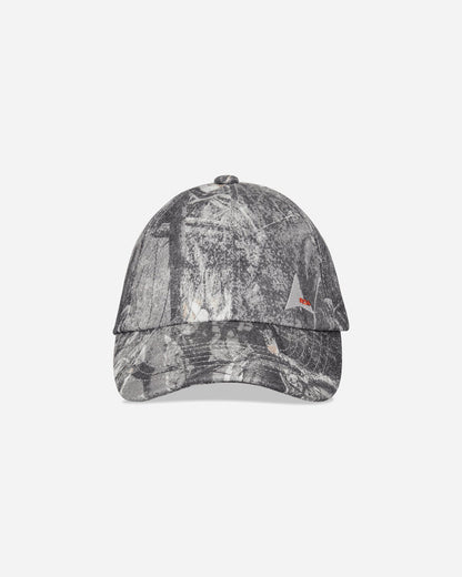 ROA Roa X Wrangler Denim 6 Panel Cap Washed Pattern Owl Dark Hats Caps YBUW2168FA137 BLK0001