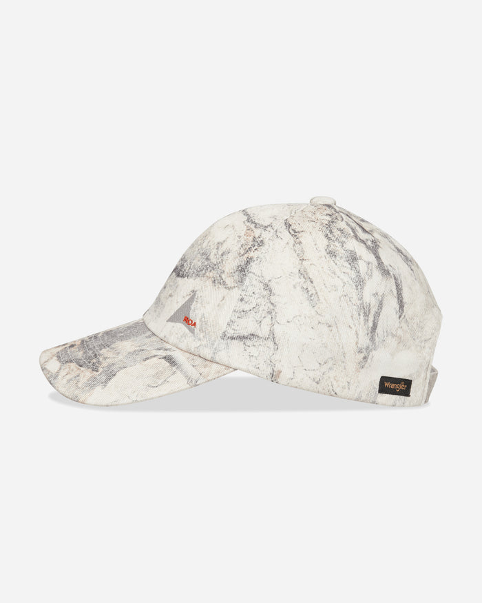 ROA Roa X Wrangler Denim 6 Panel Cap Washed Pattern Owl Light Hats Caps YBUW2168FA137 BEG0004