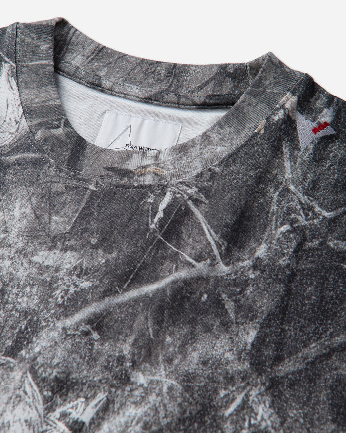 ROA Roa X Wrangler Jersey Long Sleeve Washed Pattern Owl Dark Owl Dark Shirts Longsleeve YBUW085JY05 BLK0001