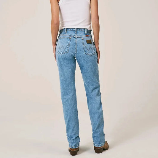 Wrangler Women's Original Cowboy Cut Slim Fit Jean in Antique Wash
